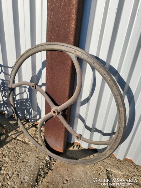 Hofherr schrantz cast iron wheel