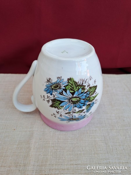 Rare porcelain floral large brim mug nostalgia heirloom grandmother