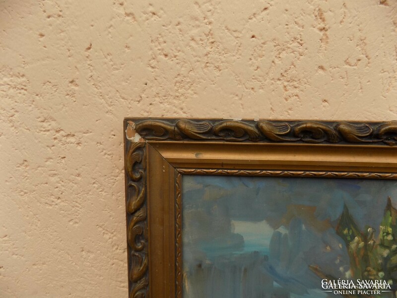 Vidéky Brigitta csendélet olajfestménye 47 x 54,5 cm