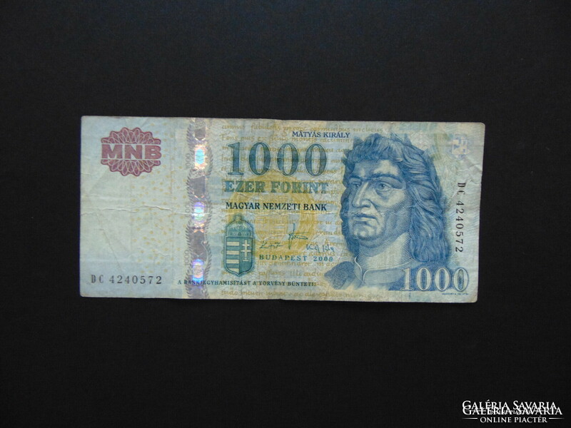 1000 forint 2009 DC