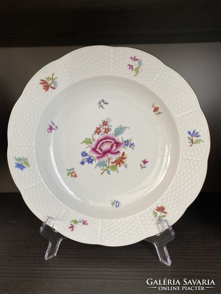 Herend - nanking bouqet (multicolor) soup plate