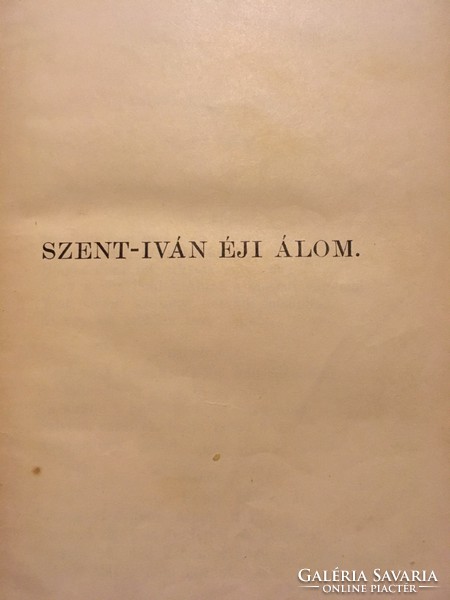 The works of János Arany 1909/-2. Toldi, 3 narrative poems, 5. Shakspere translations, 6. Prose essays!