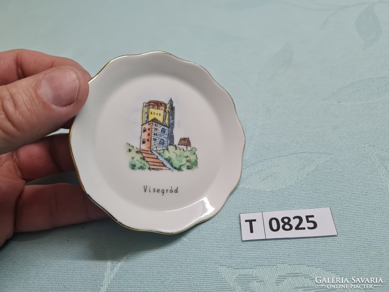 T0825 aquincum small plate Visegrád 8 cm