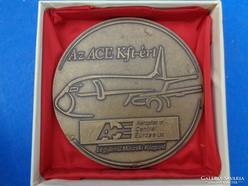 Aircraft technical center bronze plaque