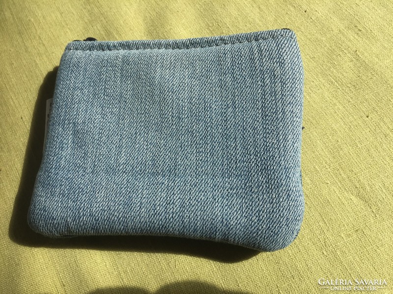 "Old Blue" pénztárca régi farmerből újrahasznosított termék