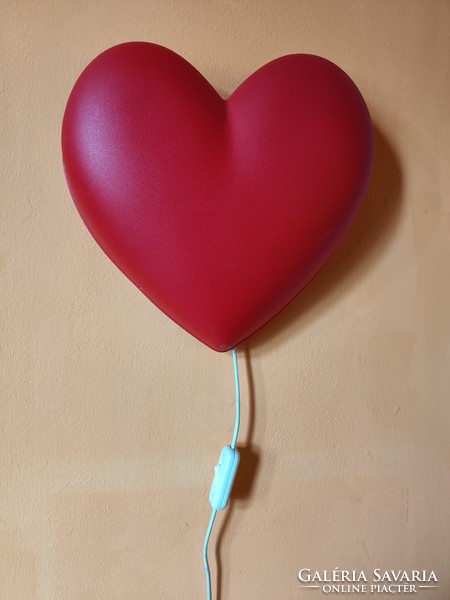 Retro Heart Wall Lamp