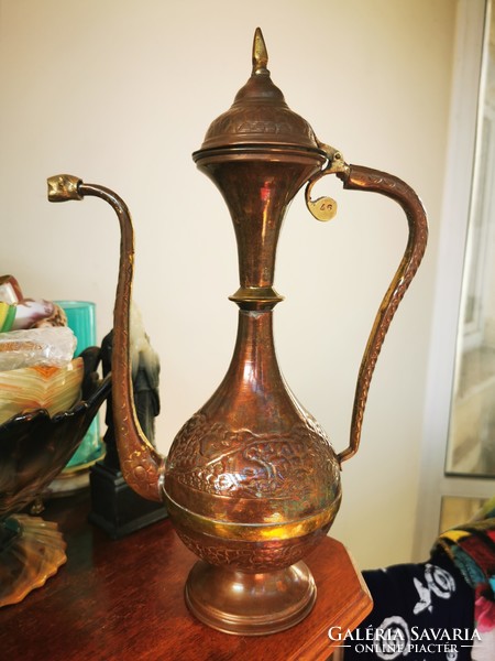 Antique Arabic copper jug
