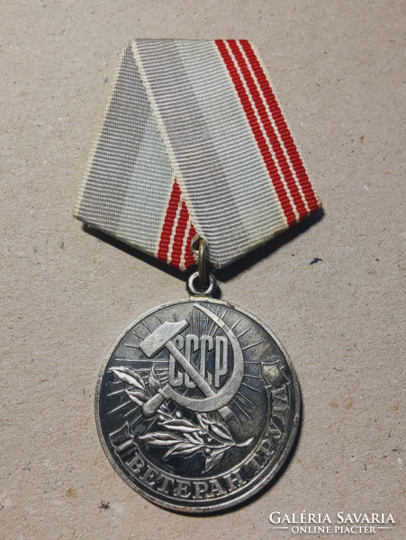 Veteran of labor 1974 Soviet award