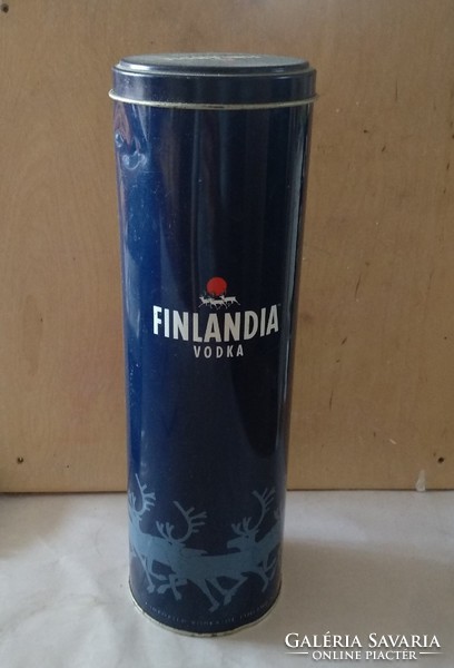 Finlandia vodka, metal box, for 0.7 bottles, recommend!