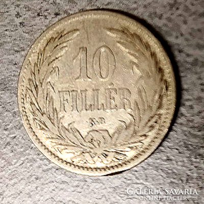 10 fillér 1893 KB