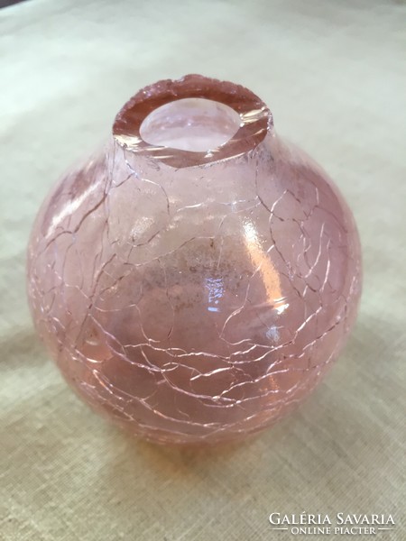 Small vase of damaged stained glass (79/1)