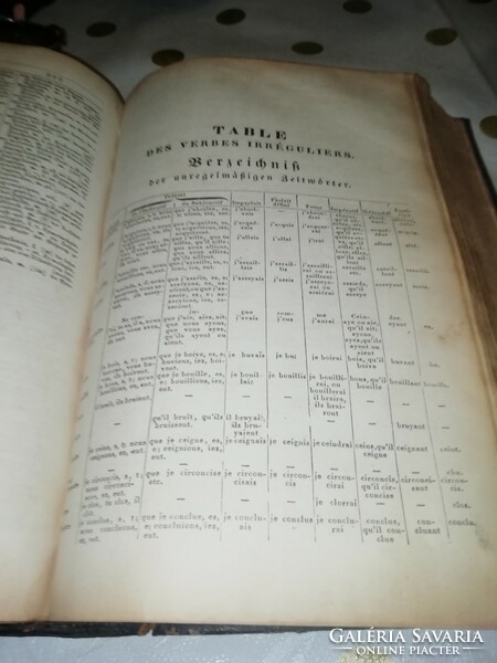1849 Wörterbuch der französiches und deutschen sprache