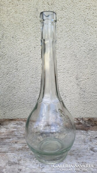 Liqueur glass, bottle, eagle