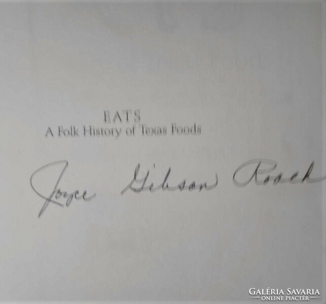 Eats: A Folk History of Texas Foods Paperback book