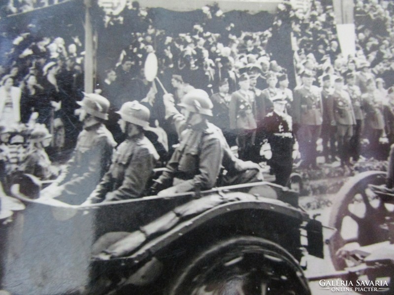 Transylvania invasion Cluj Cluj 1940 Governor Miklós Horthy photo sheet contemporary photo - postcard