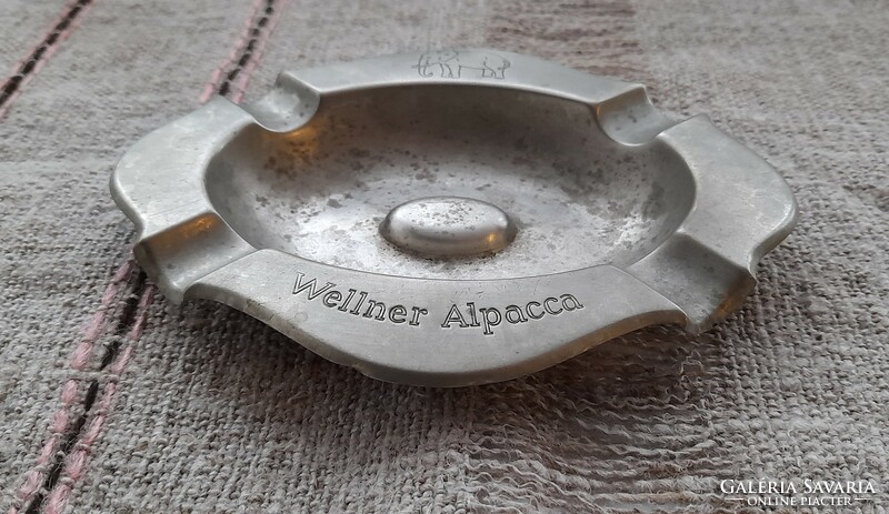 Vintage wellner alpaca ashtray