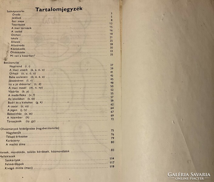 A maci olvas 1. kitöltetlen 1980