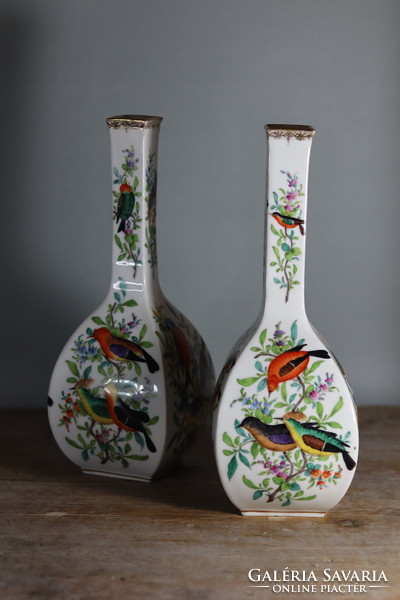 19. századi Dresden porcelán váza pár RITKA