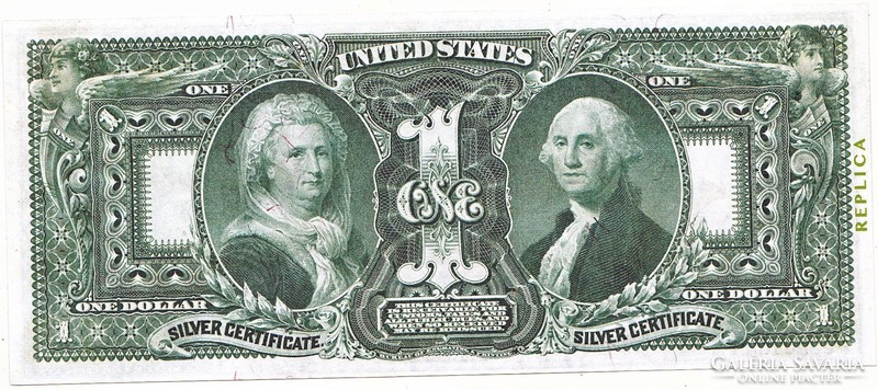 USA  1 ezüst  dollár1896 REPLIKA