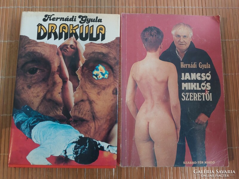 3 volumes by Gyula Hernádi. HUF 2,500.
