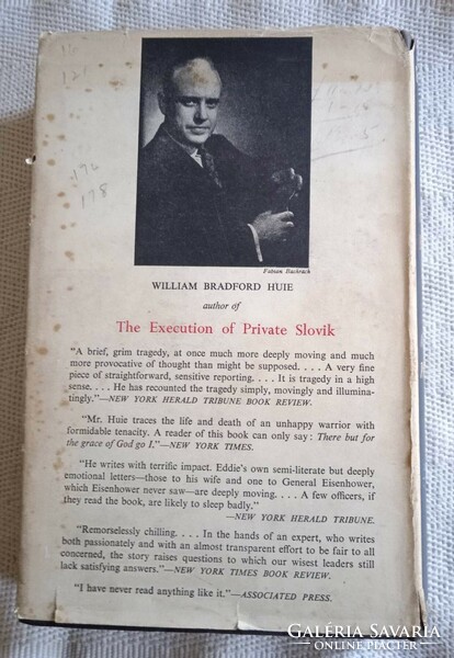The Execution of Private Slovik hardback published in 1954