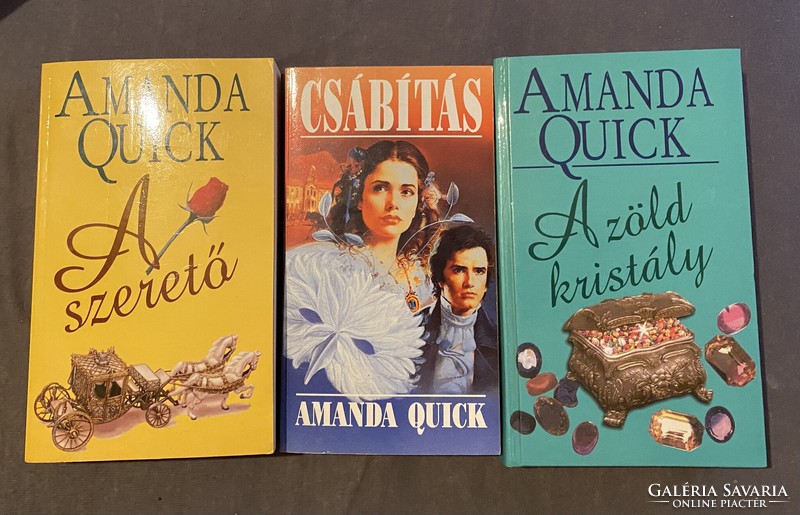 Amanda Quick könyvek 3db