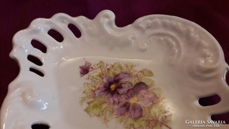 Antique porcelain bowl, table centerpiece (l3543)