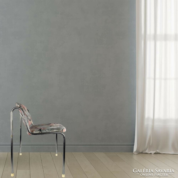 Déva-dodo chrome chair renovated with new retro pastel velvet fabric