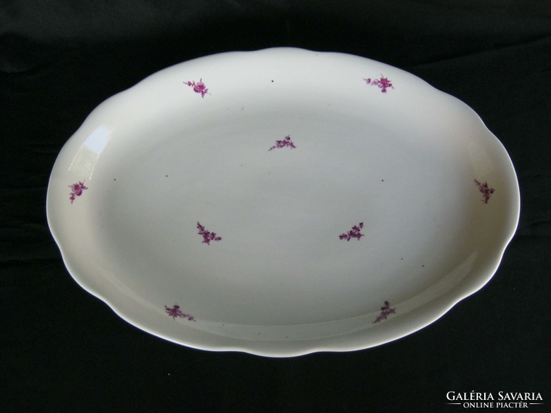 Zsolnay porcelain large oval serving bowl