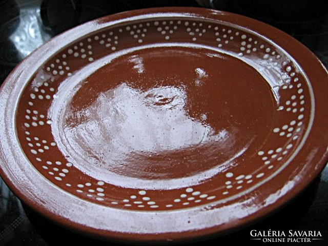 Retro brown bowl in Sárospatak