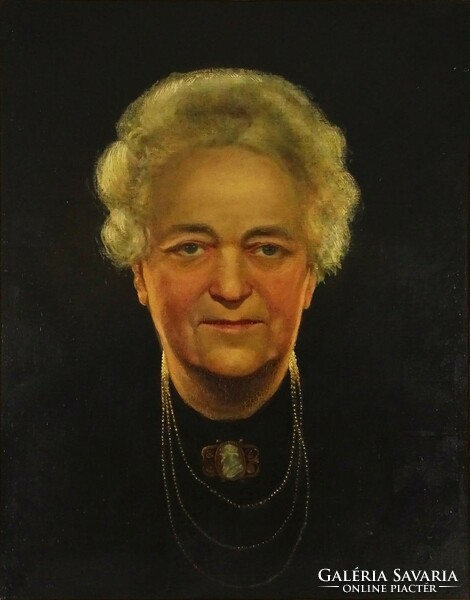 1M348 XX. századi festő : Női portré