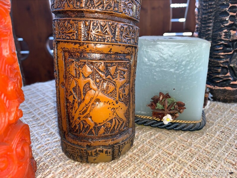 4 Pcs. Old candle