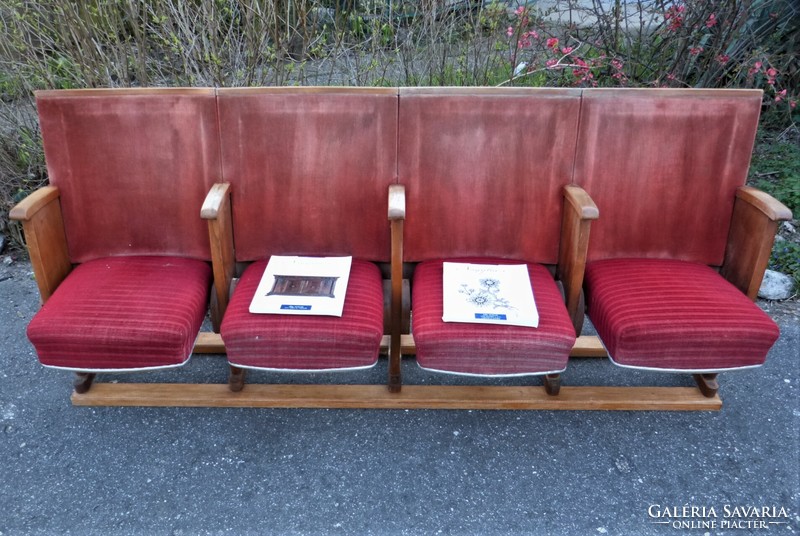 Retro cinema chair / theater chair.