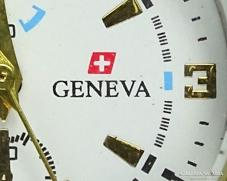 1M425 Geneva férfi és női elegáns karóra díszdobozban