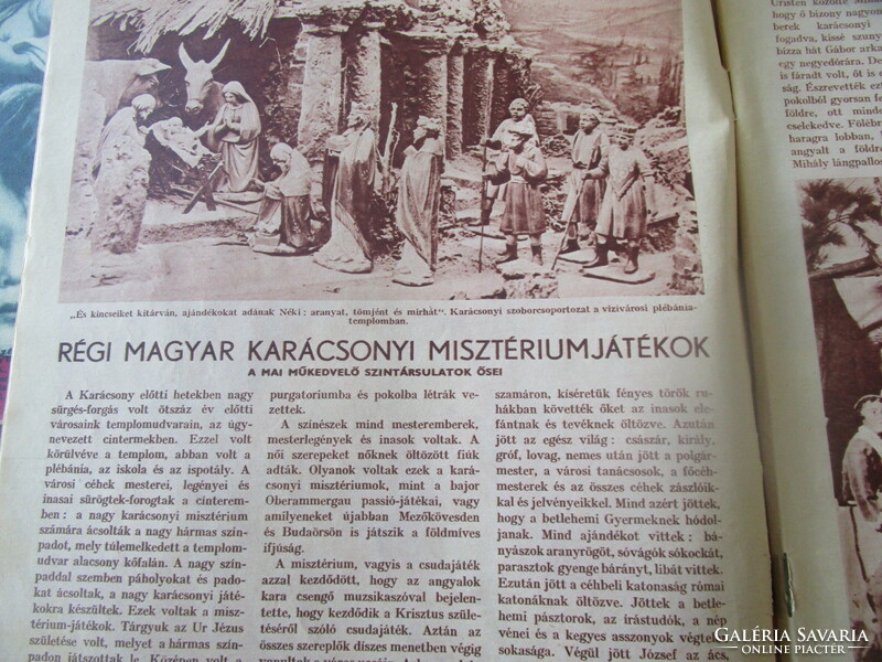 1938 Karácsony Tolna's world newspaper issue related to the holiday, lots of pictures - illustrations