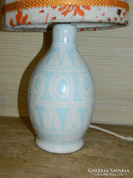 Retro craftsman ceramic lamp