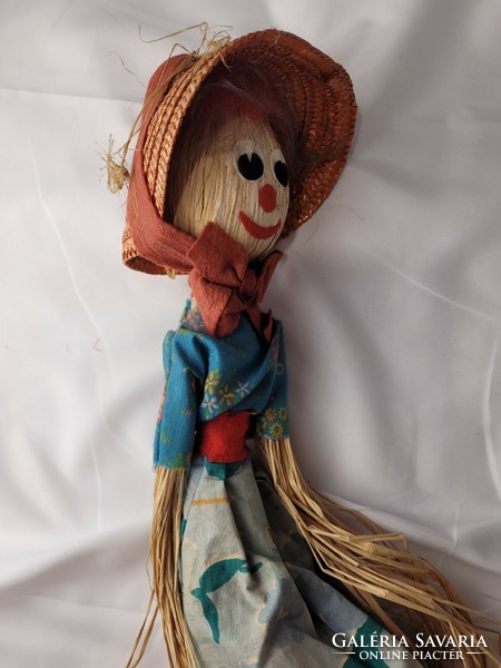 Straw doll from the 1930s-40s