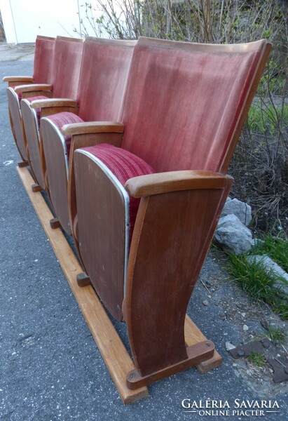 Retro cinema chair / theater chair.