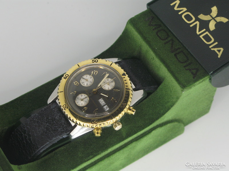 Mondia by Zenith, autómata kronó, valjoux 7750