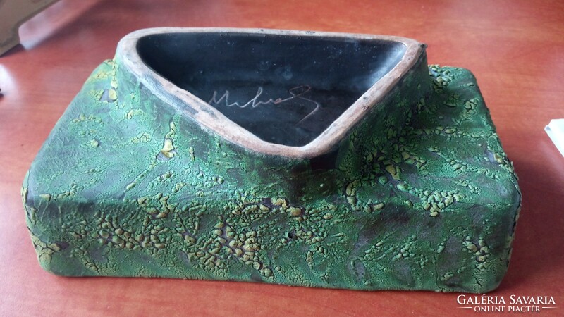 Green ceramic ikebana maker for sale