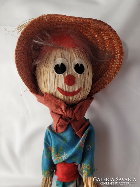 Straw doll from the 1930s-40s