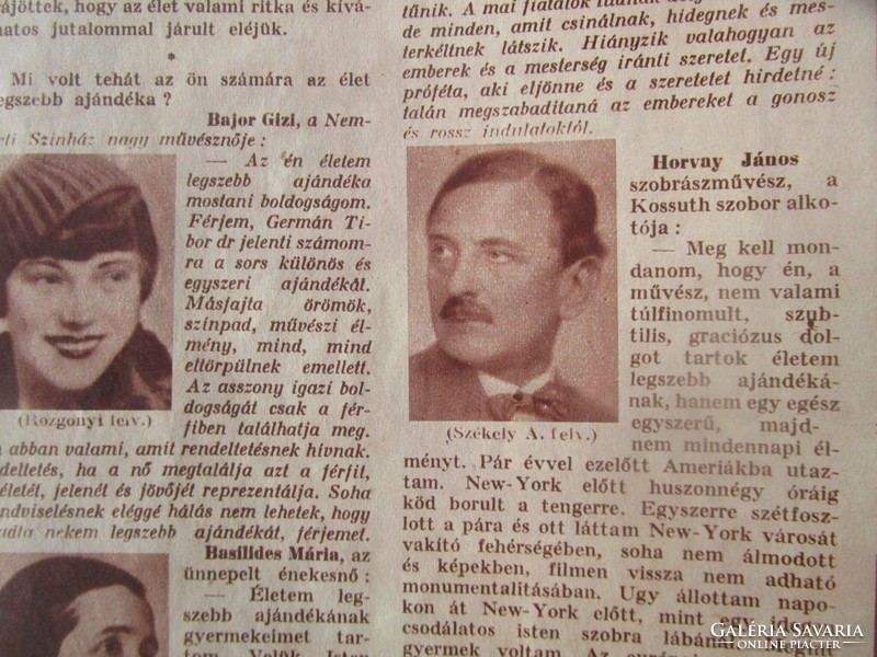 1938 Karácsony Tolna's world newspaper issue related to the holiday, lots of pictures - illustrations