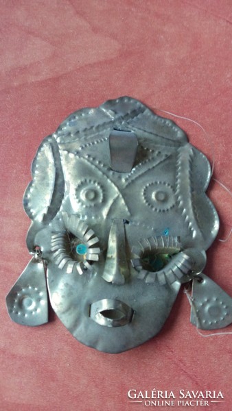 Female mask wall decoration miniature from Colombia for sale