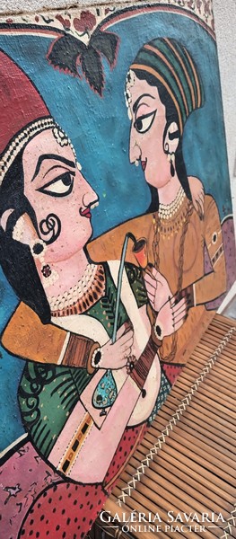 Indian painting modernist art deco negotiable'