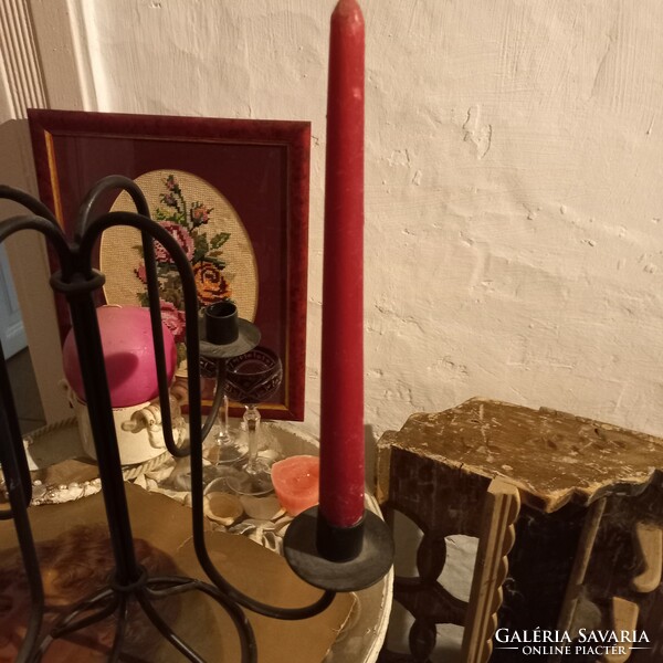 Candle holder - metal -