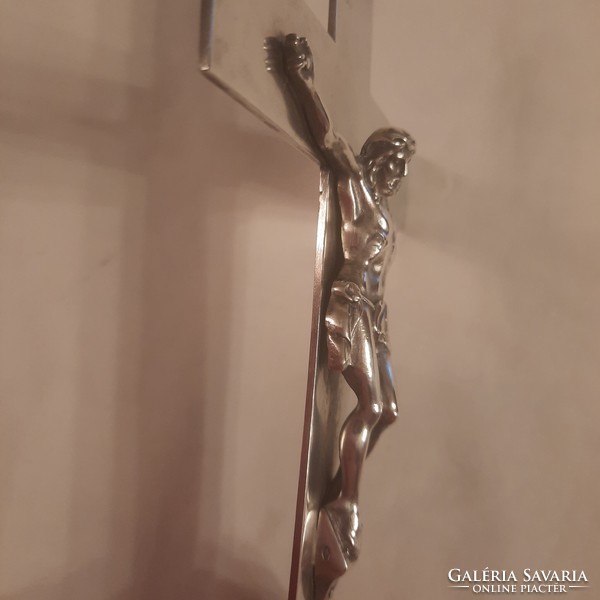 Antique silver crucifix 181 g, 21 x 10.5 cm