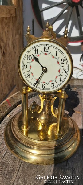 Antique 400-day clock, working 26 cm, Germany