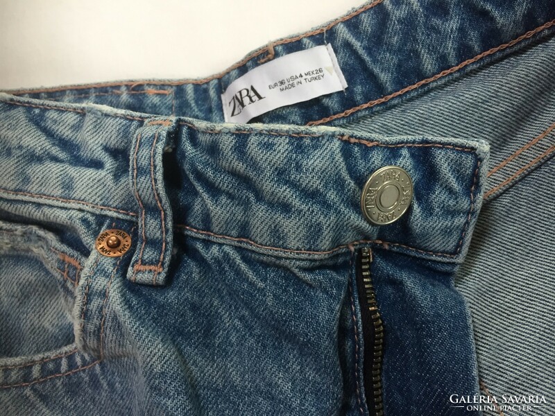 Zara long denim pants size eur 36, usa 4, mex 26