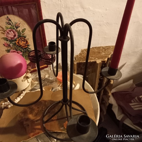 Candle holder - metal -