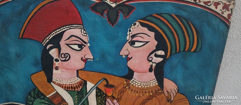 Indian painting modernist art deco negotiable'